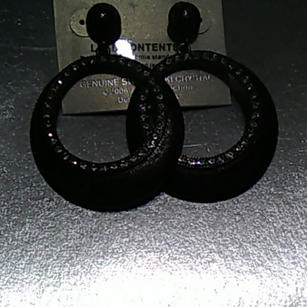 Genuine Gemstones Earrings Swarovski Crystal